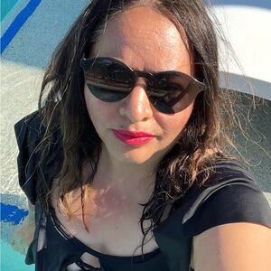 Black Ruffled One Piece Swimsuit